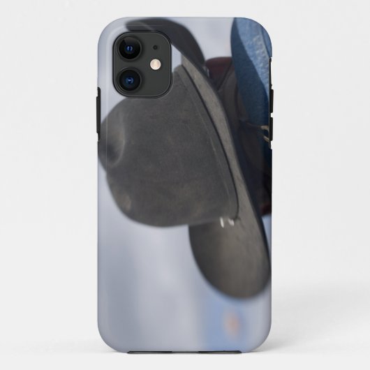 アリゾナ州ツーソン。ツーソン・ロデオでのカウボーイハットの使用 Case-Mate iPhoneケース (裏面)