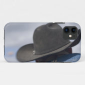 アリゾナ州ツーソン。ツーソン・ロデオでのカウボーイハットの使用 Case-Mate iPhoneケース (裏面(横))