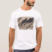 アリゾナ州ツーソン：ロデオのライバルたちの影 Tシャツ (正面)