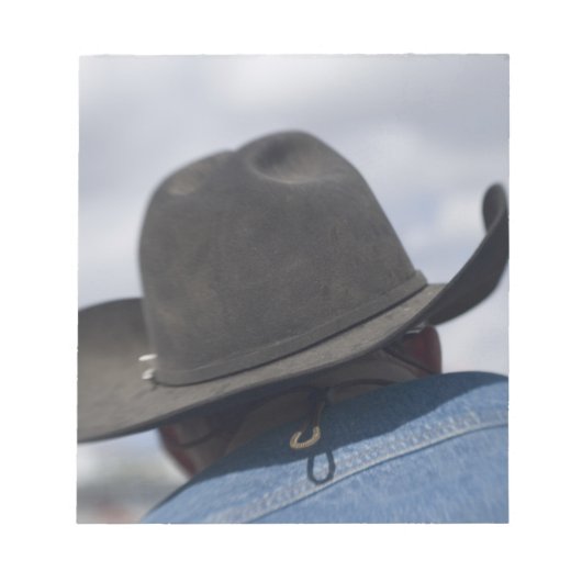 アリゾナ州ツーソン。Cowboyの帽子は ノートパッド (正面)