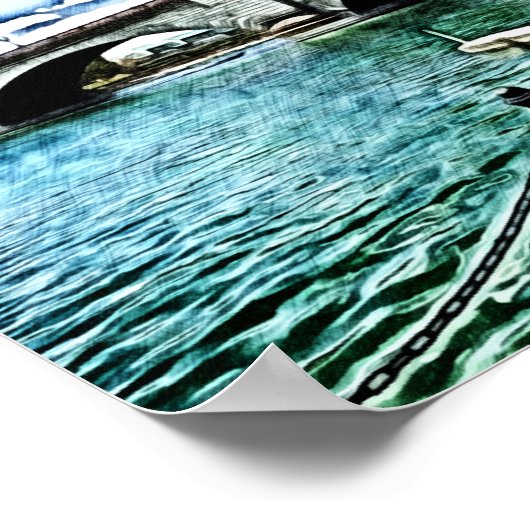 アリゾナ州ハバスレイクシティのロンドンブリッジ ポスター (角)