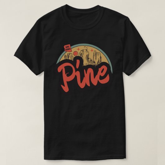 アリゾナ州パインTシャツ Tシャツ (デザイン正面)
