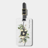 アリゾナ州パーソナライズされたユアホームシティ素朴 ラゲッジタグ (正面縦)