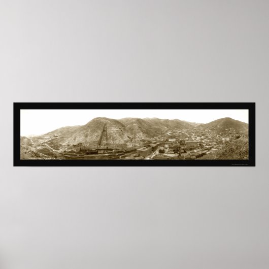 アリゾナ州ビスビー写真1909 ポスター (正面)