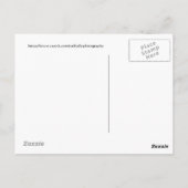 アリゾナ州ピンクのサボテン開花のセレウス ポストカード (裏面)