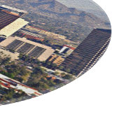 アリゾナ州フェニックスのダウンタウンビュー カッティングボード (角)