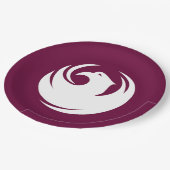 アリゾナ州フェニックス国旗 ペーパープレート (アングル)