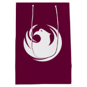 アリゾナ州フェニックス国旗 ミディアムペーパーバッグ (裏面)