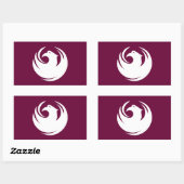 アリゾナ州フェニックス国旗 長方形シール (シート)