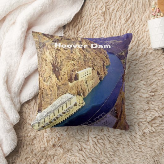 アリゾナ州フーバーダム クッション (ブランケット)