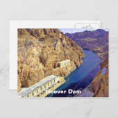 アリゾナ州フーバーダム ポストカード (正面/裏面)