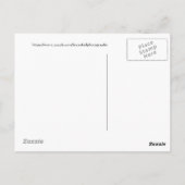 アリゾナ州ベルロックセドナ ポストカード (裏面)