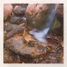 アリゾナ州ペイソンでストリーム ガラスコースター