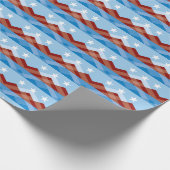 アリゾナ州ペオリア国旗 ラッピングペーパー (角)