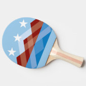 アリゾナ州ペオリア国旗 卓球ラケット (横)