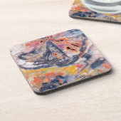 アリゾナ州ペトリファイド·ウッド·詳細 コースター (左側)