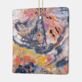 アリゾナ州ペトリファイド·ウッド·詳細 セラミックオーナメント (左)