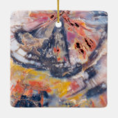 アリゾナ州ペトリファイド·ウッド·詳細 セラミックオーナメント (裏面)