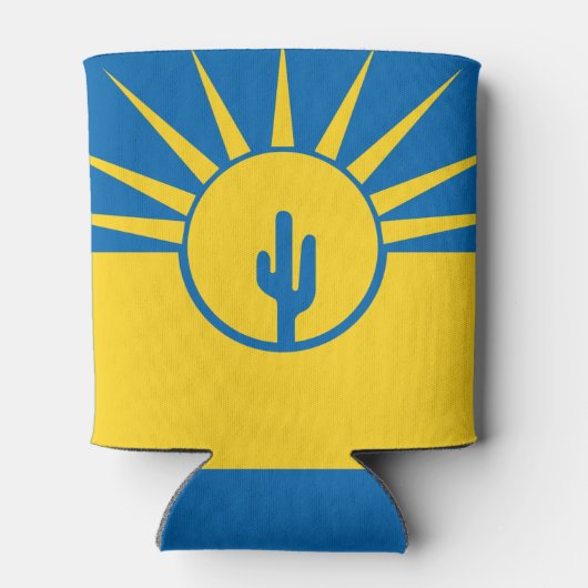 アリゾナ州メサ州旗クーラーボックス 缶クーラー (裏面)