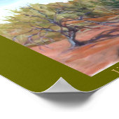 アリゾナ州リビングデザート ポスター (角)