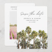 アリゾナ州レイクハヴァスゥ 結婚式 Save the Date 招待状 (正面/裏面)