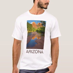 アリゾナ州レッドロッククロッシングの川 Tシャツ