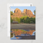 アリゾナ州レッドロッククロッシング ポストカード (正面/裏面)