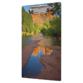 アリゾナ州レッドロック交差点の川 クリップボード (左)