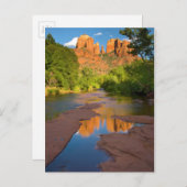 アリゾナ州レッドロック交差点の川 ポストカード (正面/裏面)