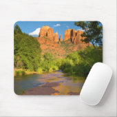 アリゾナ州レッドロック交差点の川 マウスパッド (マウス)