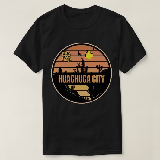 アリゾナ州ワチューカシティ Tシャツ (デザイン正面)