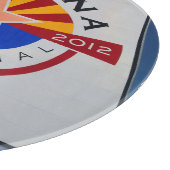 アリゾナ州創立100周年記念サイン カッティングボード (角)