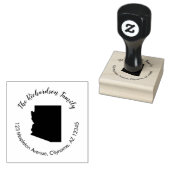 アリゾナ州差出人住所ゴムスタンプ ラバースタンプ (押印)