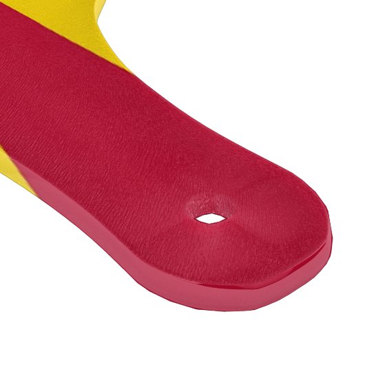 アリゾナ州旗を持つガラス製のカッティングボードパドル カッティングボード (角)