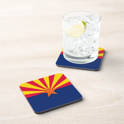 アリゾナ州旗デザイン コースター (右側)