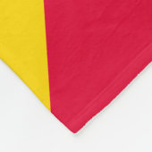 アリゾナ州旗デザイン フリースブランケット (角)