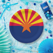 アリゾナ州旗デザイン ペーパープレート (パーティー)