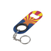 アリゾナ州旗 キーホルダー栓抜き (裏面アングル)