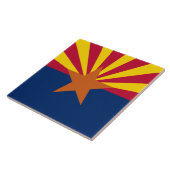 アリゾナ州旗 タイル (側面)