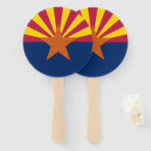 アリゾナ州旗 ハンドファン (正面&裏面)
