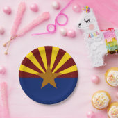アリゾナ州旗 ペーパープレート (パーティー)