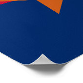 アリゾナ州旗 ポスター (角)