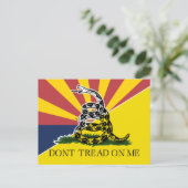 アリゾナ州旗 ポストカード (スタンド正面)