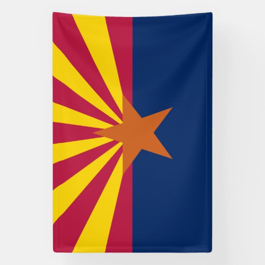 アリゾナ州旗 横断幕 (縦)