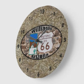 アリゾナ州旧市街66号～ウィリアムズ ラージ壁時計 (傾斜)