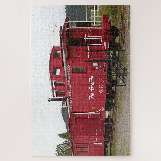 アリゾナ州蒸気列車乗り場 ジグソーパズル (縦)