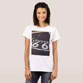 アリゾナ州66ハイウェイマーカー Tシャツ (正面フル)