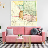 アリゾナ州 キャンバスプリント (インサイチュ (リビング))