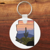 アリゾナ州 キーホルダー (正面)