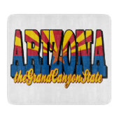 アリゾナ州 グランドキャニオン州 カッティングボード (正面)